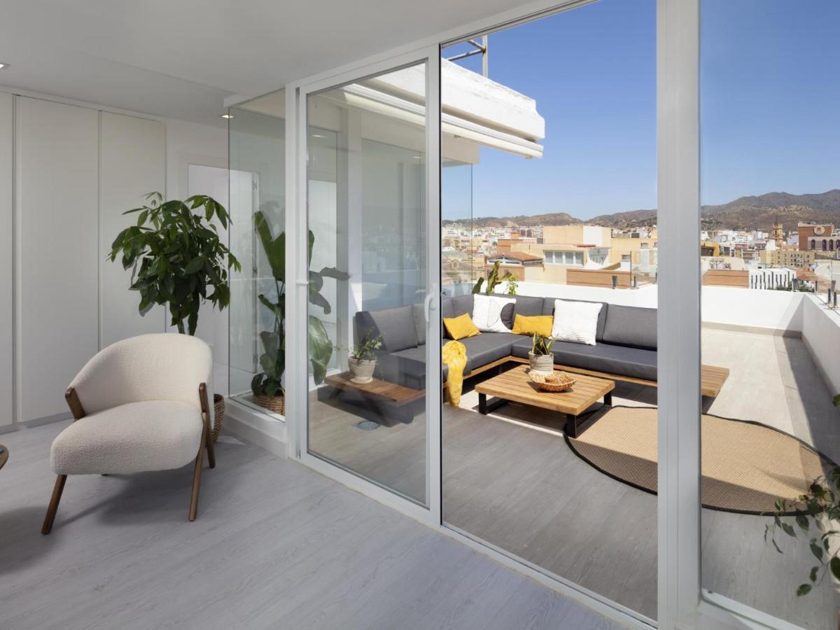 Inmalaga Penthouse Atarazanas Daire Dış mekan fotoğraf