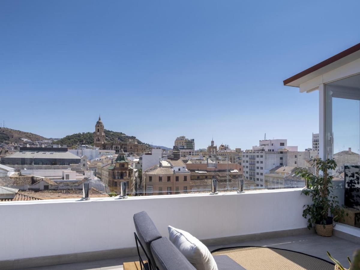Inmalaga Penthouse Atarazanas Daire Dış mekan fotoğraf