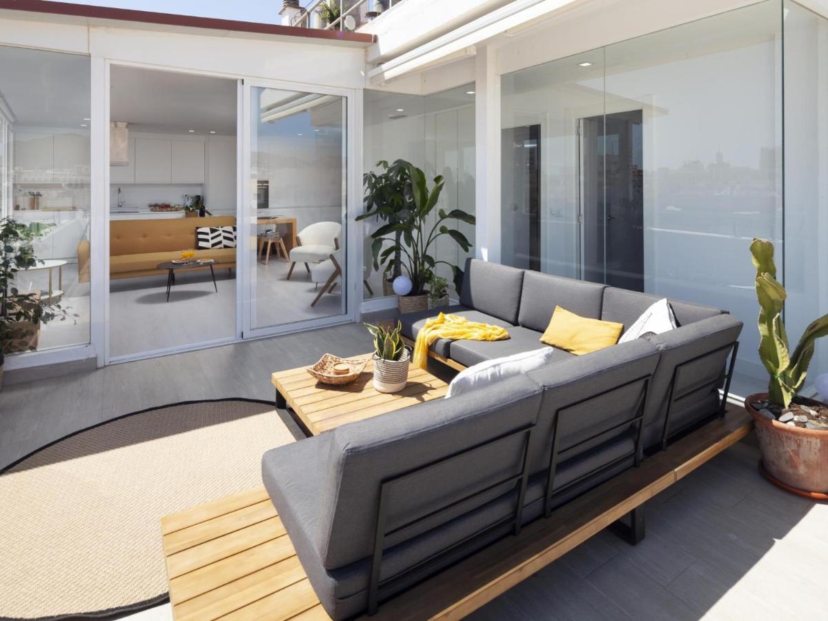 Inmalaga Penthouse Atarazanas Daire Dış mekan fotoğraf